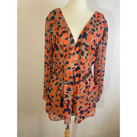 a'gaci Pants - A'GACI Sexy Women's VNeck MULTICOLOR Printing Jumpsuits Short Romper Playsuits L